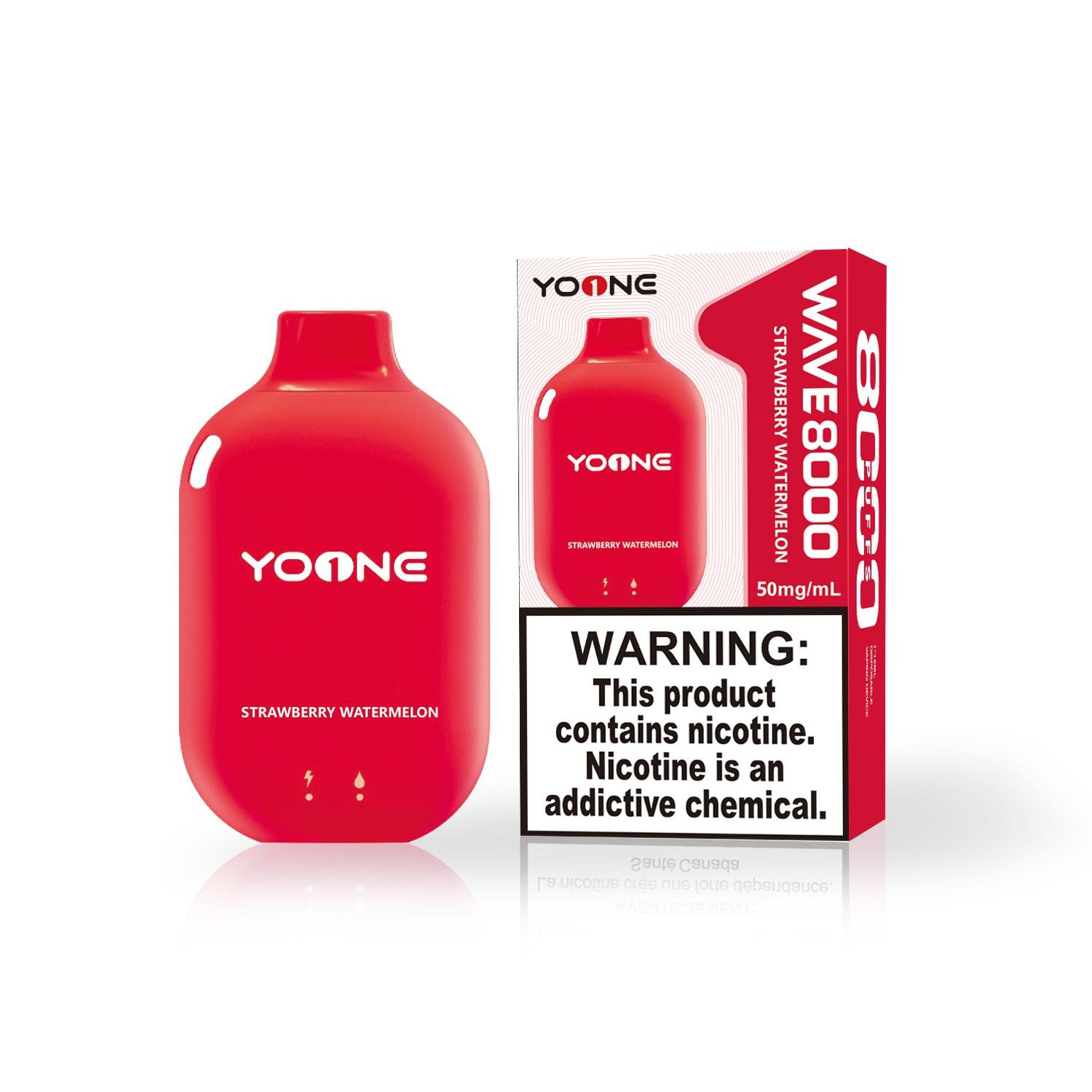 YOONE WAVE 9000 PUFF – STRAWBERRY WATERMELON